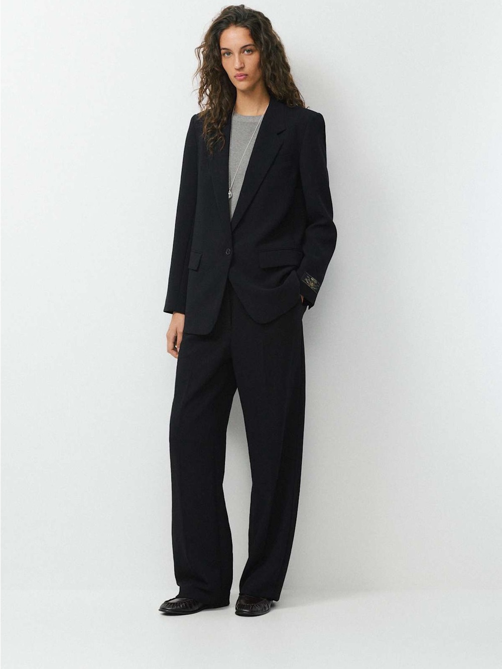 Aritzia Wilfred Generation Blazer Black Size Medium